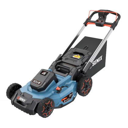 SENIX 60 Volt 60-volt 21-in Cordless Push Lawn Mower 1 Ah (1-Battery and Charger Included)